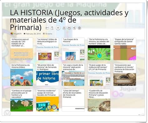 Ciencias Sociales De Primaria 14 Juegos Actividades Y Materiales