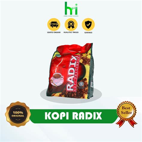 Jual Promo Kopi Radix Hpa Malaysia Original Isi Sachet Original