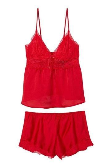 Buy Victoria S Secret Stretch Lace Satin Cami Set From The Victoria S