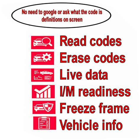 Fits Vauxhall Zafira Obd Obd Scanner Diagnostic Fault Code Reader