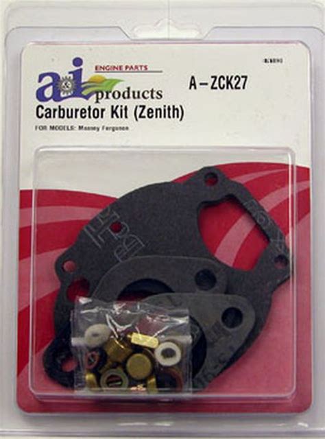 Complete Carburetor Kit Basic Zenith Zck27 Griggs Lawn And Tractor Llc