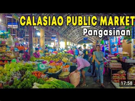 Public Market Walking Tour In Calasiao Pangasinan YouTube