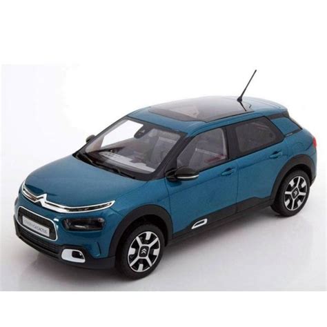 Miniatura Carro Citroen C4 Cactus W 2018 Azul Esmeralda 1 18 Norev