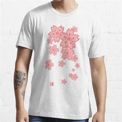 Sakura Cherry Blossoms T Shirt For Sale By Eljimmo Redbubble