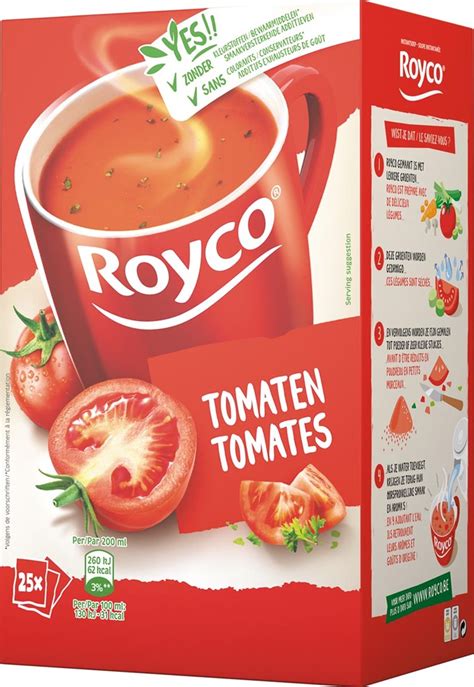 Royco Minute Soup Classic Tomaat Pak Van Zakjes Bij Vindiq Office