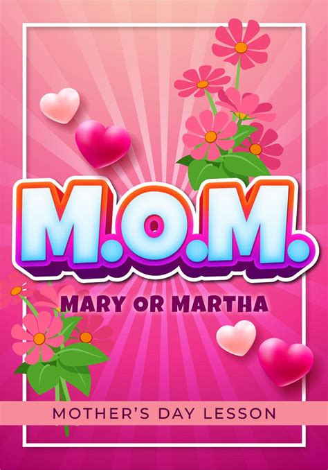 Mothers Day Childrens Ministry Lessons