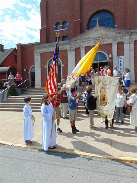 Festival Procession 2017 St Mary Of Mount Carmel Blessed Sacrament