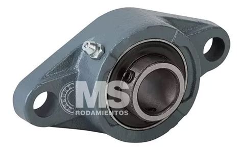 Soporte Ovalado Con Rodamiento Ucfl 202 Eje 15mm MercadoLibre