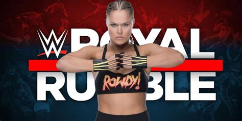 Ronda Rousey Royal Rumble Daisy Elberta