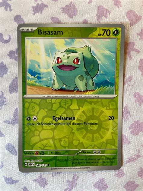 Bisasam 001165 Reverse Holo Pokemon 151 De Kaufen Auf Ricardo