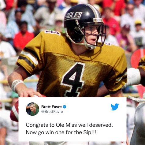 Southeastern Conference on Twitter ʀᴇᴀʟ ʀᴇᴄᴏɢɴɪᴢᴇ ʀᴇᴀʟ BrettFavre