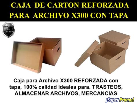 Caja Para Archivo X300 Reforzada 1 ECORECICLAJE GABYVENTAS