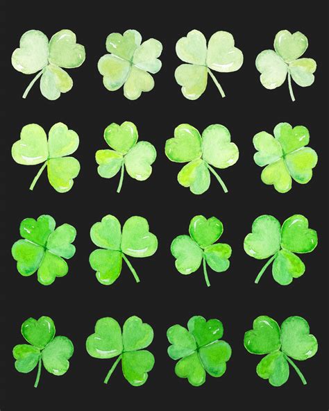 Lucky Shamrock Free Printable Wall Art The Cottage Market