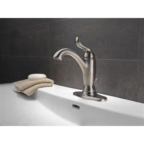 Delta Linden Single Handle Bathroom Faucet Semis Online