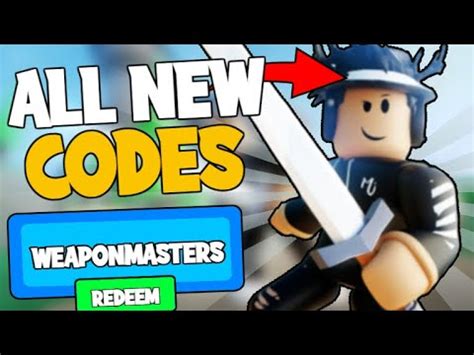 All Weapon Masters Codes August Roblox Codes Secret