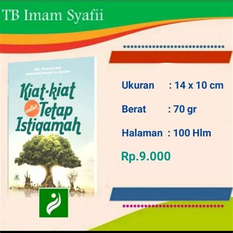 Kiat Kiat Tetap Istiqomah Darul Haq Soft Cover Lazada Indonesia