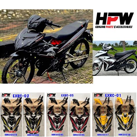 JL Racing HPW MAGIC BOY Coverset Bodyset Yamaha Y15 Y15zr V1 V2 Exciter