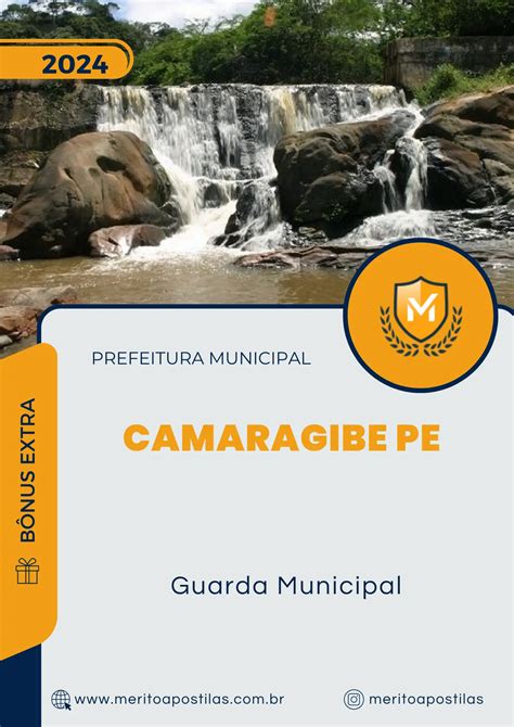 Apostila Guarda Municipal Prefeitura De Camaragibe Pe M Rito