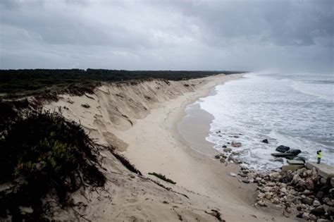 Enchimento De Praias Para Travar Eros O Costeira Custa Milh Es Ao