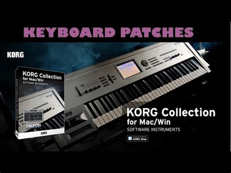 Korg Collection Triton Software Keyboard Patches Review Espa Ol