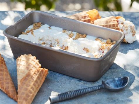 Hot Honey Peanut Butter No Churn Ice Cream Recipe Food Network