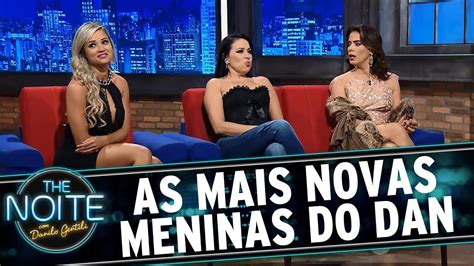 The Noite 12 08 15 Meninas Do Dan Com Heloísa Faisol Soraya