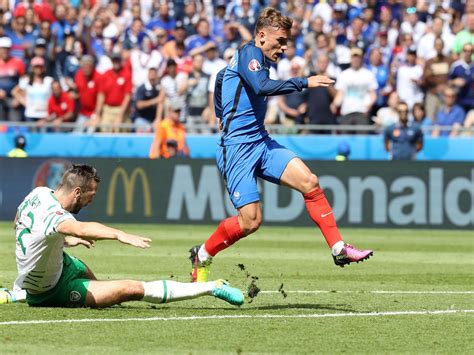 France Vs Republic Of Ireland Euro 2016 Match Report Antoine Griezmann