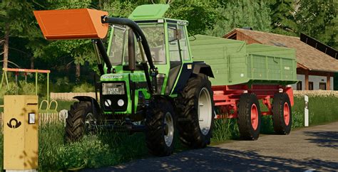 Deutz Fahr D C Mit Baas Klinklader Modding Welt