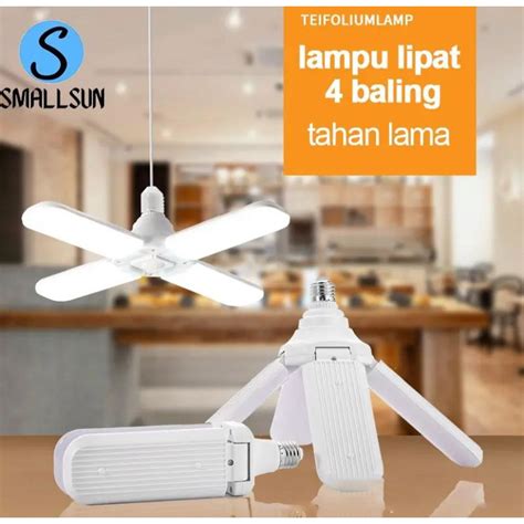 Jual Led Baling Watt Fan Blade Gantung Lampu Hias Kamar Cahaya