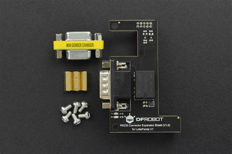 Rs232 Connector Expansion Shield For Lattepanda V1 Dfrobot