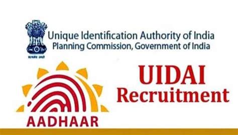 Uidai Recruitment 2022 Check