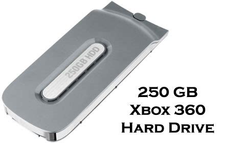 New Xbox 360 250 GB Hard Drive Introduced - GameGuru