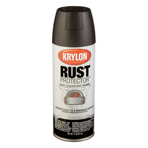 Krylon Rust Protector Spray Primer Black 11 Oz