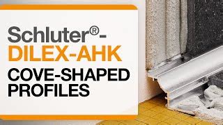 Schluter®-DILEX-AHK | Cove-shaped Profiles | Schluter