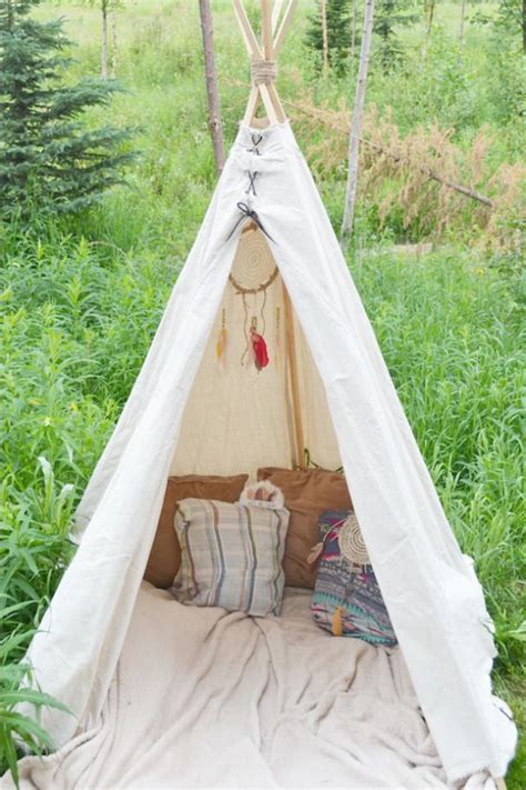 Как сделать вигвам (шалаш, палатка) для детей своими руками Outdoor Bed ...