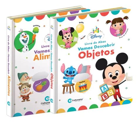 Kit Livros Infantis De Abas Educativo Interativo Vamos Descobrir Os