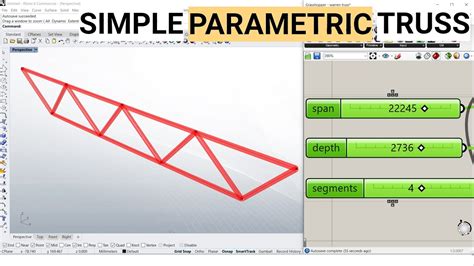 Tutorial Simple Parametric Truss With Grasshopper For Structural