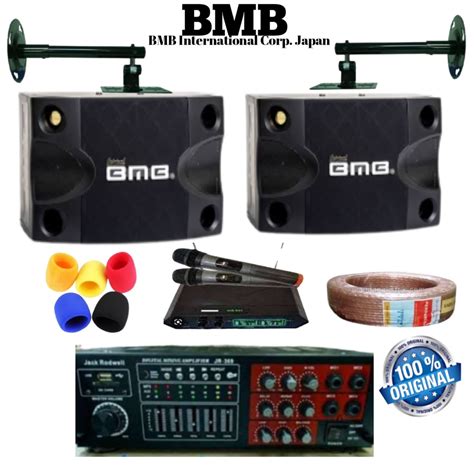 Jual Paket Karaoke Sound System Speaker BMB Amplifier Jack Rowell