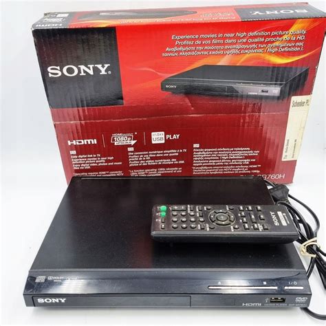 Odtwarzacz DVD Sony DVP SR760H 11917398318 Oficjalne Archiwum Allegro