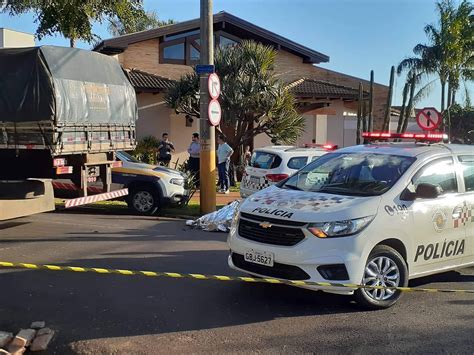 Mulher Morre Em Colis O De Moto E Caminh O Em Santa Cruz Do Rio Pardo