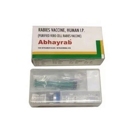 Abhayrab Rabies Vaccine Packaging Type Packet At Best Price In Mumbai