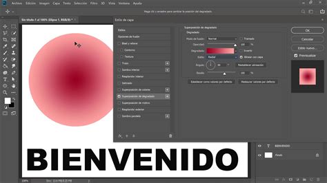 Superposici N De Degradado En Photoshop Youtube