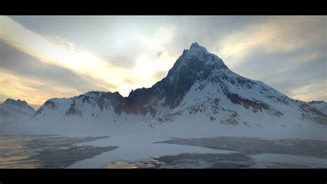 ArtStation - SNOW MOUNTAIN