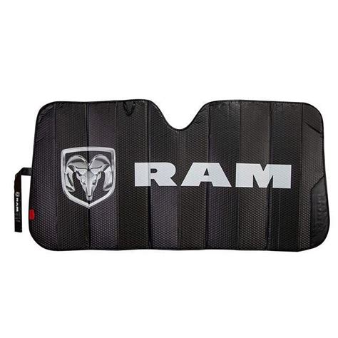 Plasticolor Officially Licensed UV Blocking Ram Black Matte Accordion