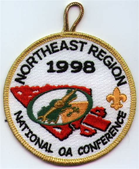 Northeast Region Order Of The Arrow Patches