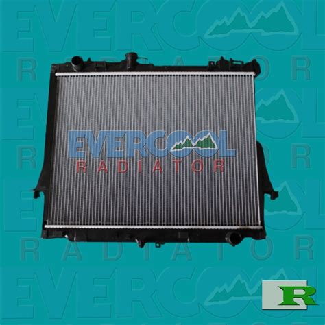 Isuzu Dmax Mux Manual Rows Evercool Plastic Aluminum Radiator