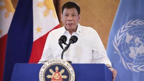 Rodrigo Duterte El Presidente Filipino Anuncia Que Se Retira De La