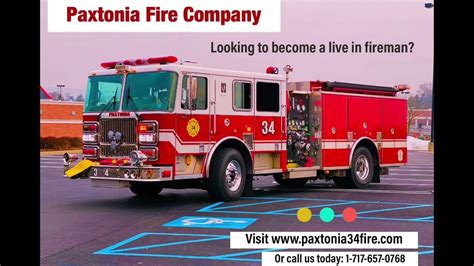 Paxtonia Fire 2021 Recruitment Youtube