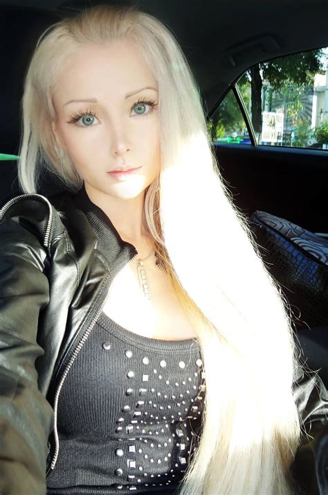 Valeria Lukyanova Celebrity Gallery Real Barbie Long Blonde Hair