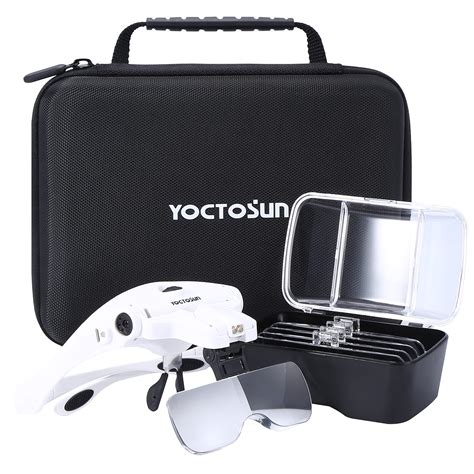 Buy Yoctosun Magnifying Glasses With Light Head Magnifier With 5